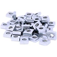 M6 (6 MM) carré Écrous – en acier (lot de 40)